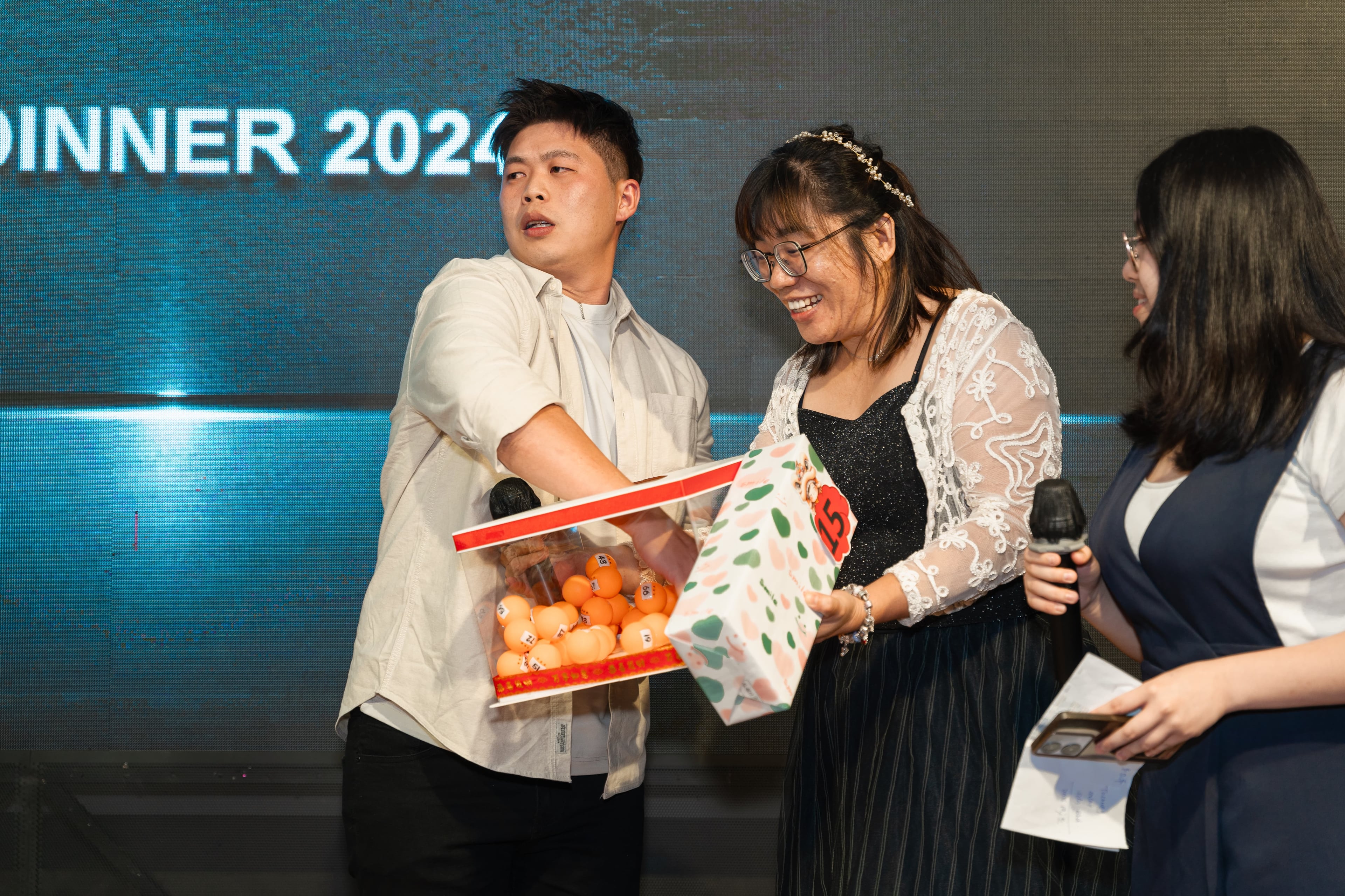 Annual dinner lucky draw